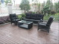 Outdoor Furniture Rattan Sofa Set