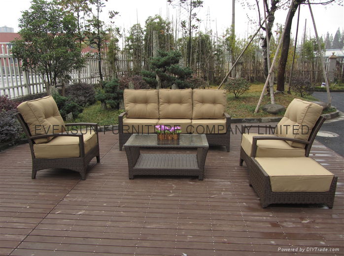 Outdoor Furniture Rattan Sofa Set 4