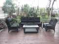 Outdoor Furniture Rattan Sofa Set