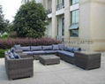 outdoor wicker sectional sofa