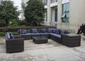 outdoor wicker sectional sofa