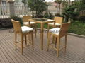 wicker rattan bar furniture for sale