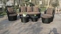 2015 outdoor sofa chair with ottoman 4
