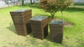 PE rattan flower pot 3