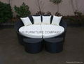 outdoor wicker/rattan sunbed 3