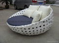 modern sofa round bed