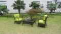 Rattan Morden dining table set 3