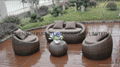 New Design Garden Wicker/ Rattan Sofa