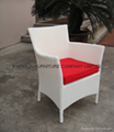 Balcony rattan table and chair 4