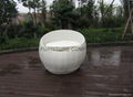 white rattan outdoor furniture