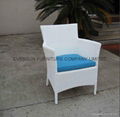 Strong Rattan Outdoor Chairs For Out Door Restaurant 