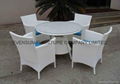 Strong Rattan Outdoor Chairs For Out Door Restaurant 