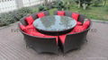 Rattan Big round sofa 1