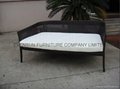 New Design Outdoor Rattan 2 seater sofa 