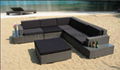 Luxury Rattan Corner Sofa Set