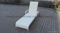 aluminium frame sun lounger