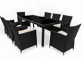 black rattan dining set 1