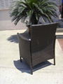 black rattan dining set 6