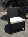 black rattan dining set 7