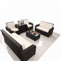 6pcs rattan 3 2 1  sofa set  3