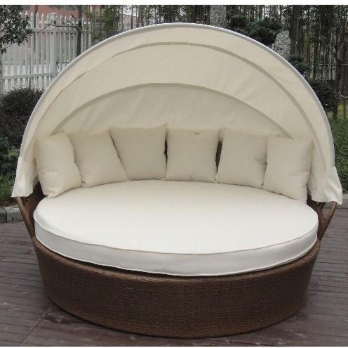 Rattan daybed with canopy 2