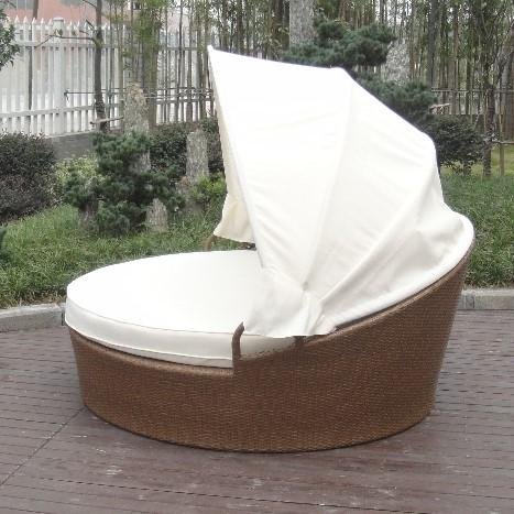 Rattan daybed with canopy 3