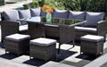 New Design Outdoor Wicker Rattan Sofa