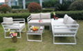 Customized Modern Design Outdoor Hotel Sofa Teak Furniture Factory 1