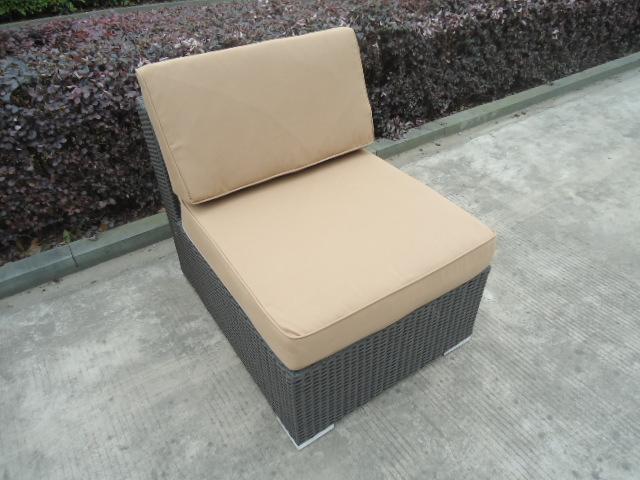 Outdoor Balcony Rattan Sofa Chair Courtyard Garden Rattan Sofa Tea Combination 4