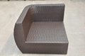 Aluminum Wicker Rattan Sets Outdoor Furniture Patio Garden Sofa Set Outdoor Sofa