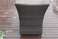 Luxury weatherproof rattan table and chair set 3