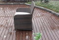 Luxury weatherproof rattan table and chair set