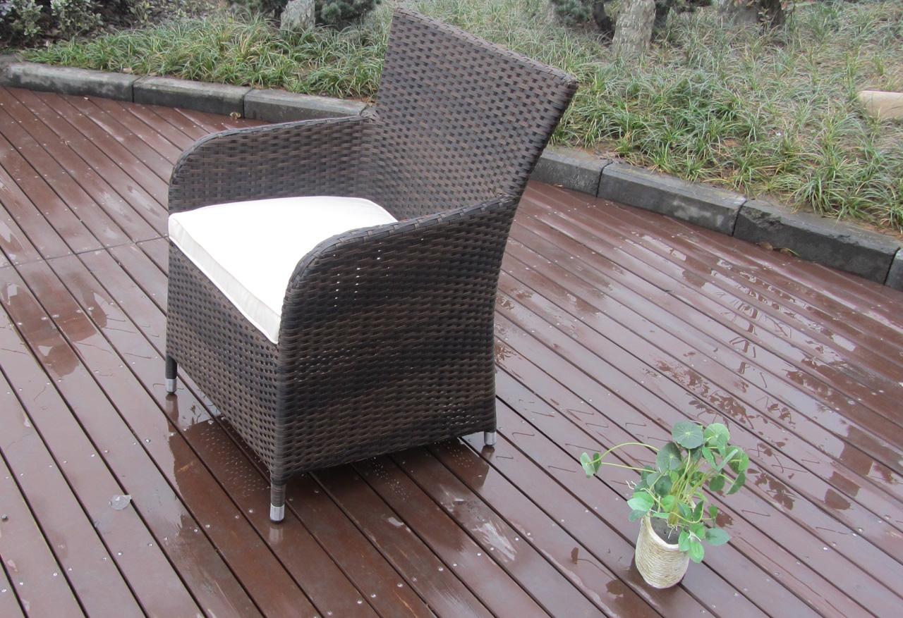 Luxury weatherproof rattan table and chair set 22252 EVENSUN (China