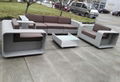 Best Seller Comfortable Alumimun Rattan Outdoor Garden Sofa Set Furniture