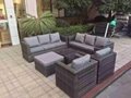 KD Rattan Sectional Outdoor Lounge Sofa Set Garden Furniture