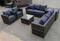 outdoor gathering leisure modern patio garden furniture sofa set 2
