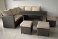 rattan furniture garden sofa set outdoor patio garden sets wicker living room so
