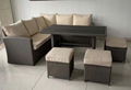 rattan furniture garden sofa set outdoor