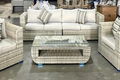 All Aluminum Rattan Outdoor Sofa Courtyard Sofa