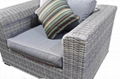 All Aluminum Rattan Outdoor Sofa Courtyard Sofa 4