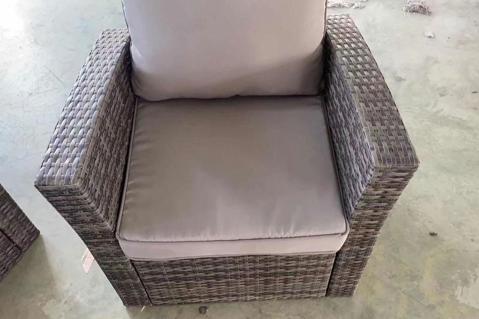 PE Rattan Sofa Outdoor Sofa For Outdoor Garden Rattan Furniture 3