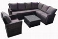 PE Rattan Sofa Outdoor Sofa For Outdoor