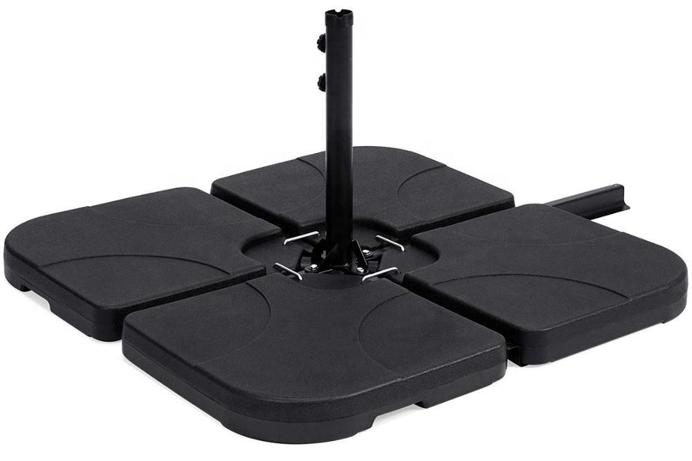 4-Pieces of heavy-duty umbrella base for outdoor