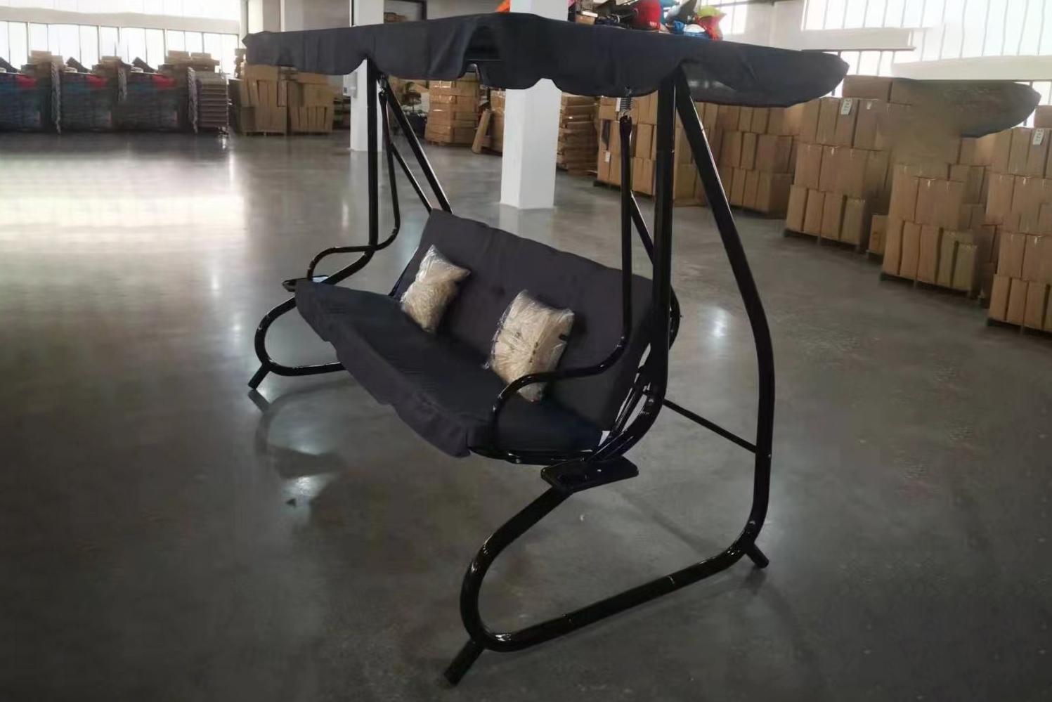 Outdoor Garden Swing Swings 3 Seater Hanging Swing Chair 2