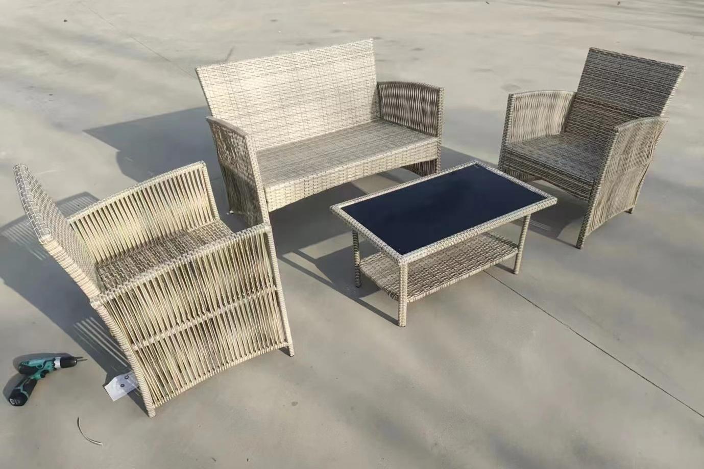 Outdoor Modern 4 In 1 Mini Garden Furniture 3