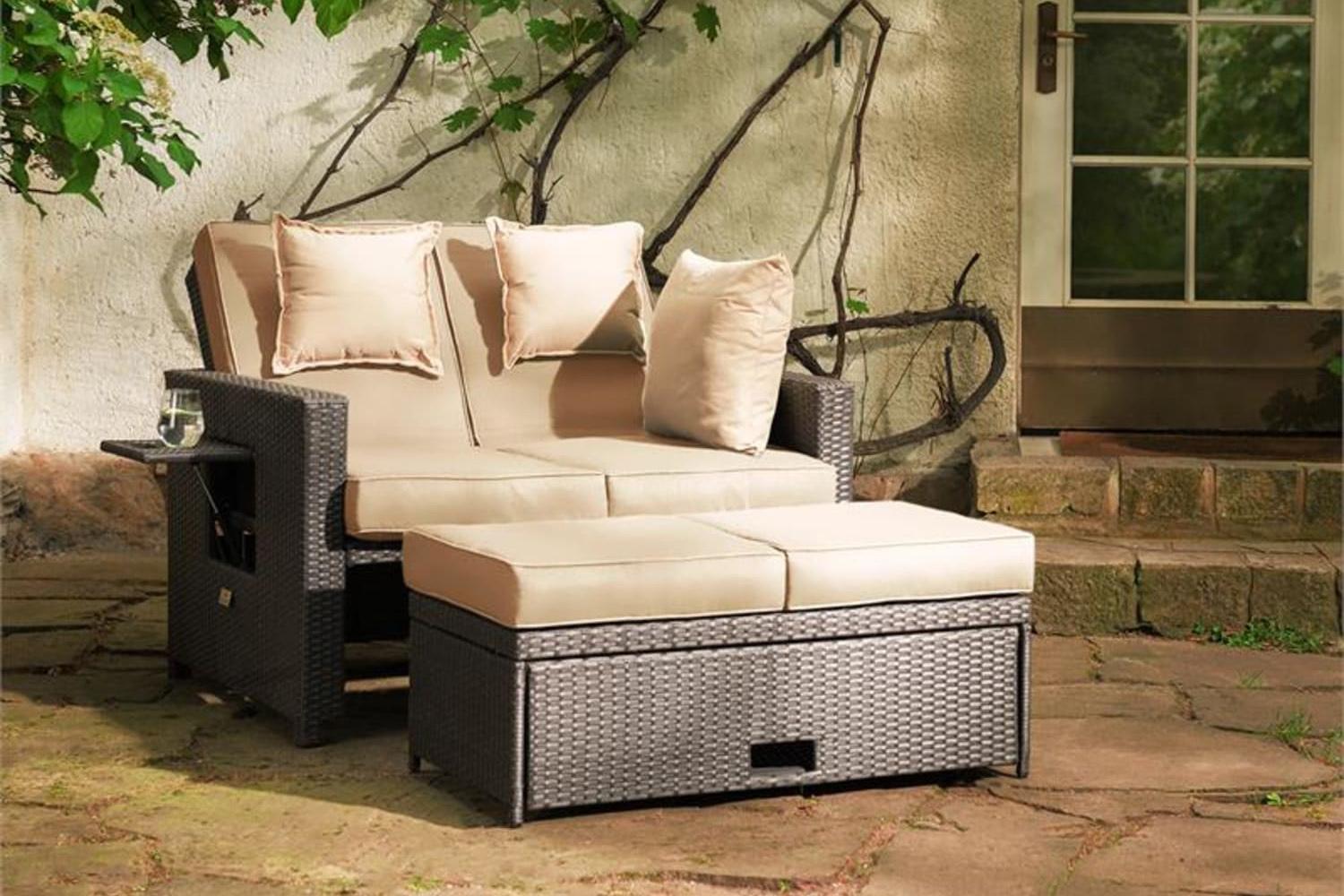 Outdoor Couch Weatherproof Lounge Sofa Comfort Zone