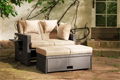 Outdoor Couch Weatherproof Lounge Sofa Comfort Zone 1