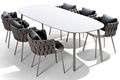 Outdoor Restaurant Furniture Outdoor Dining Set Modern Outdoor Rattan Dining Cha 4