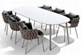 Outdoor Restaurant Furniture Outdoor Dining Set Modern Outdoor Rattan Dining Cha 3