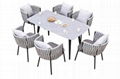 Outdoor Restaurant Furniture Outdoor Dining Set Modern Outdoor Rattan Dining Cha 2